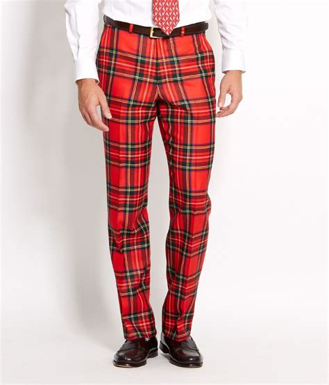 tartan pants for men